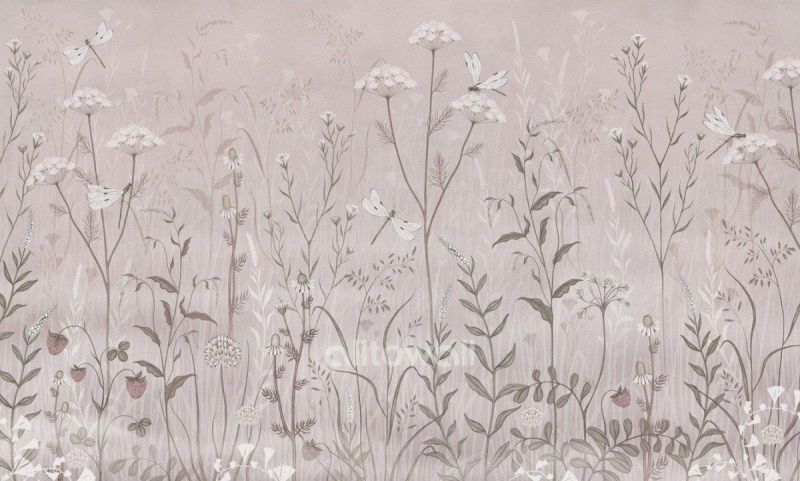 Фреска Полевые цветы