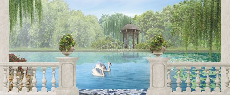 Фреска Парк Контрада Art.5129