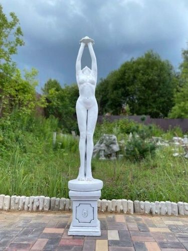 Скульптура "Девушка с лотосом" № 162