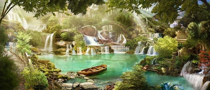 Фреска Современный Графический Дизайн 44176