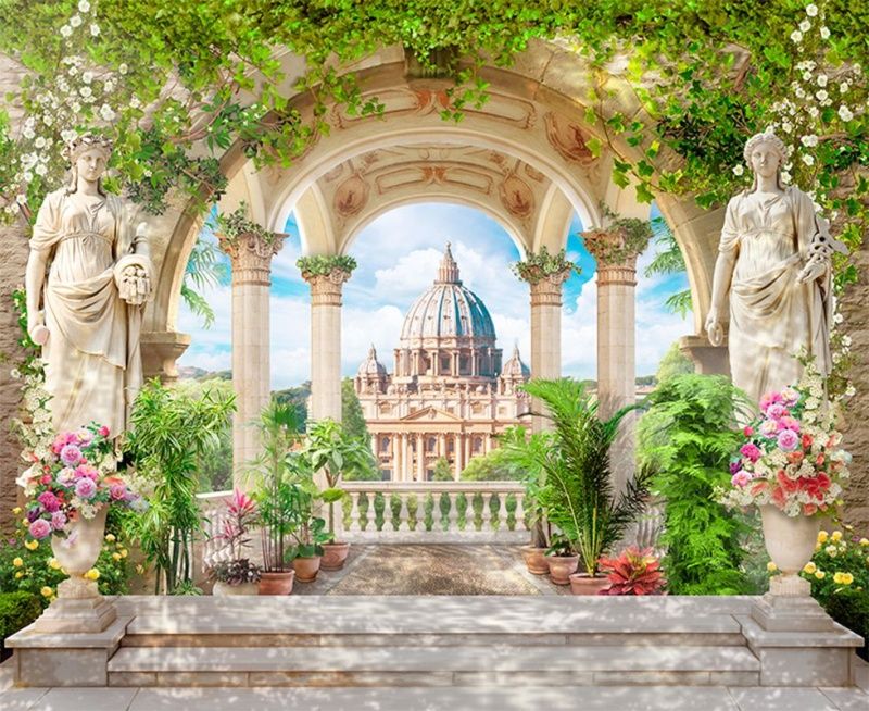 Фреска Современный Графический Дизайн 44529