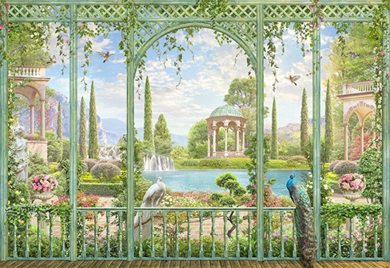 Фреска Современный Графический Дизайн 44407