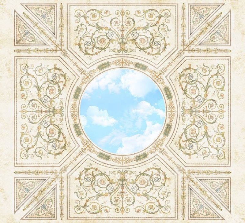 Фреска Орнаменты и потолки Классические орнаменты арт. m_096