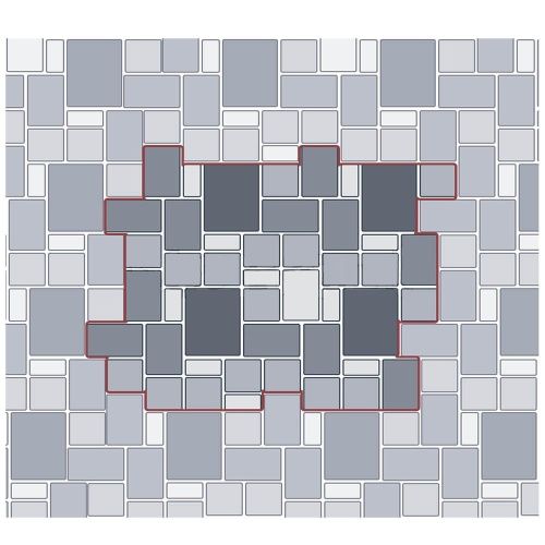 Тротуарная плитка STEINGOT Бавария Rosa Sardo Верхний прокрас 60 мм