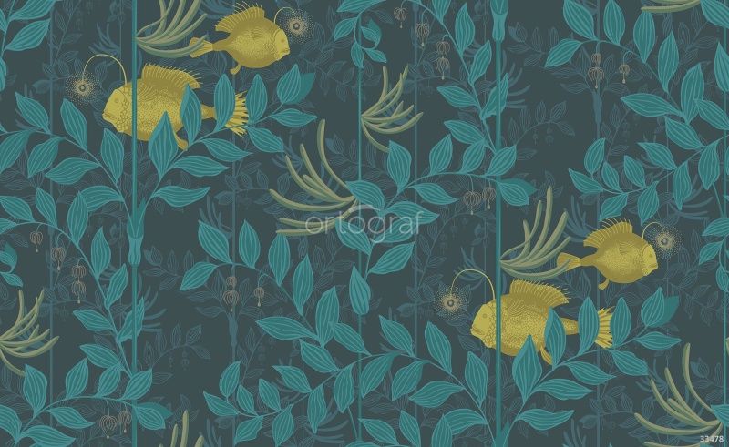 Фреска Подводный мир Art.33478