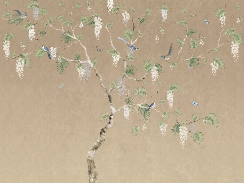 Фреска Тарасова Арина "Цветущее дерево" Art.21104