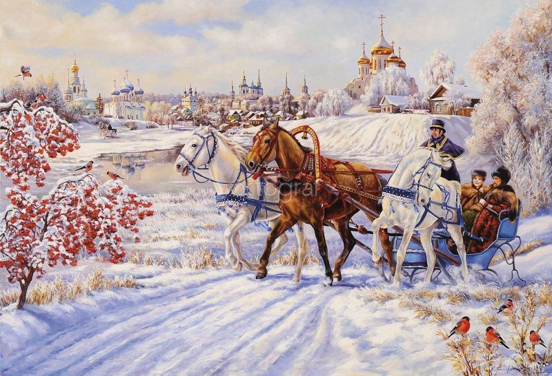 Фреска Русский кураж Art.8263
