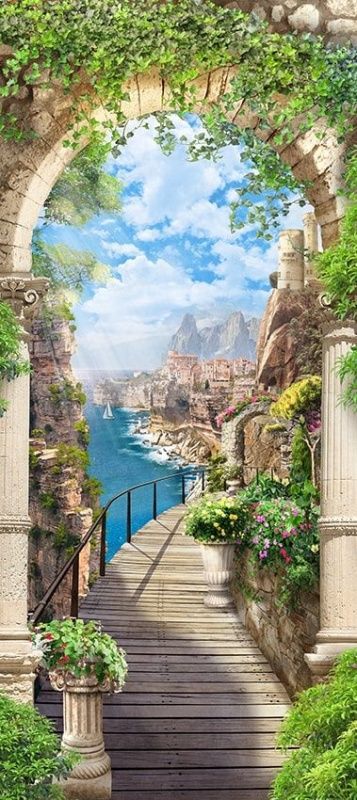 Фреска Современный Графический Дизайн 44264