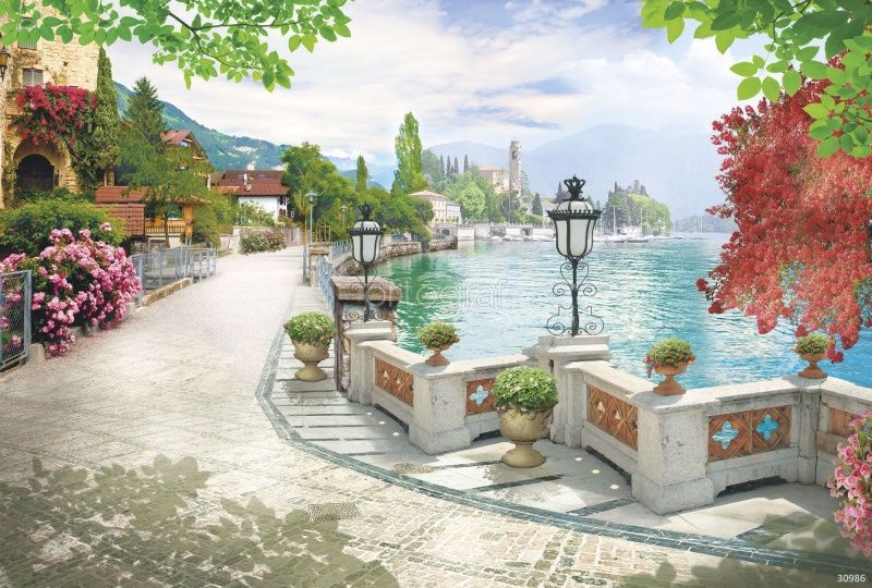 Фреска Солнечная набережная  Art.30986