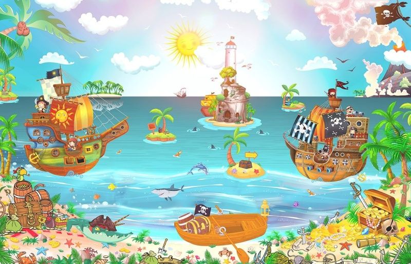 Фреска Детские B047