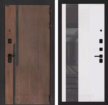 Входная дверь Кармина с Зеркалом 32 тонированным