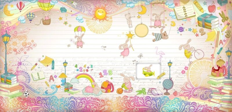 Фреска Детские B066