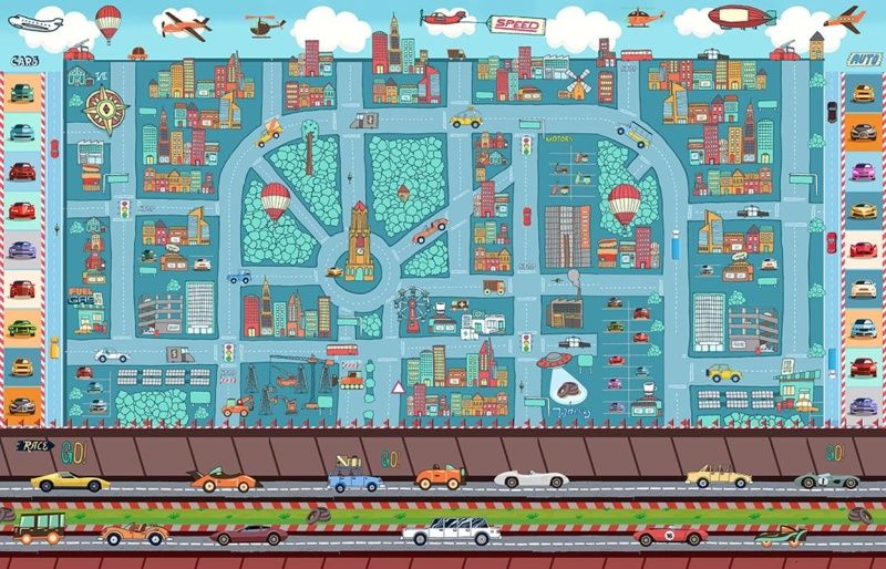 Фреска Детские B058