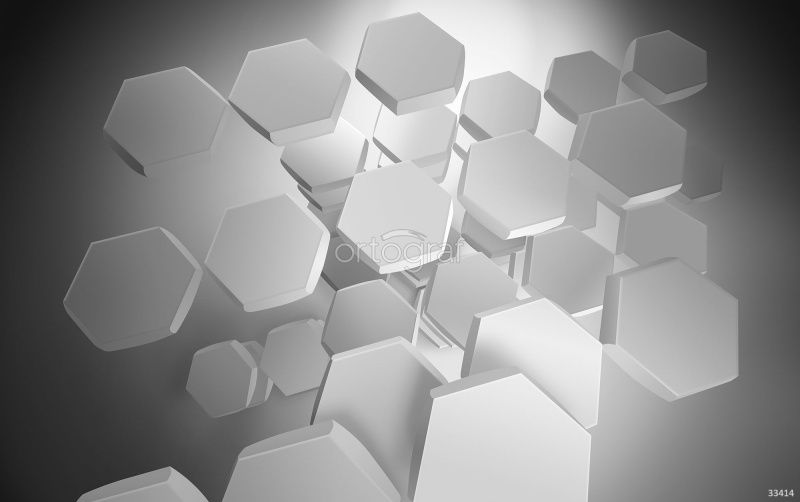 Фреска Шестигранник Art.33414