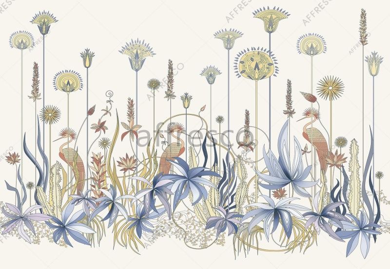 Фреска Жар птицы, арт. ID139345