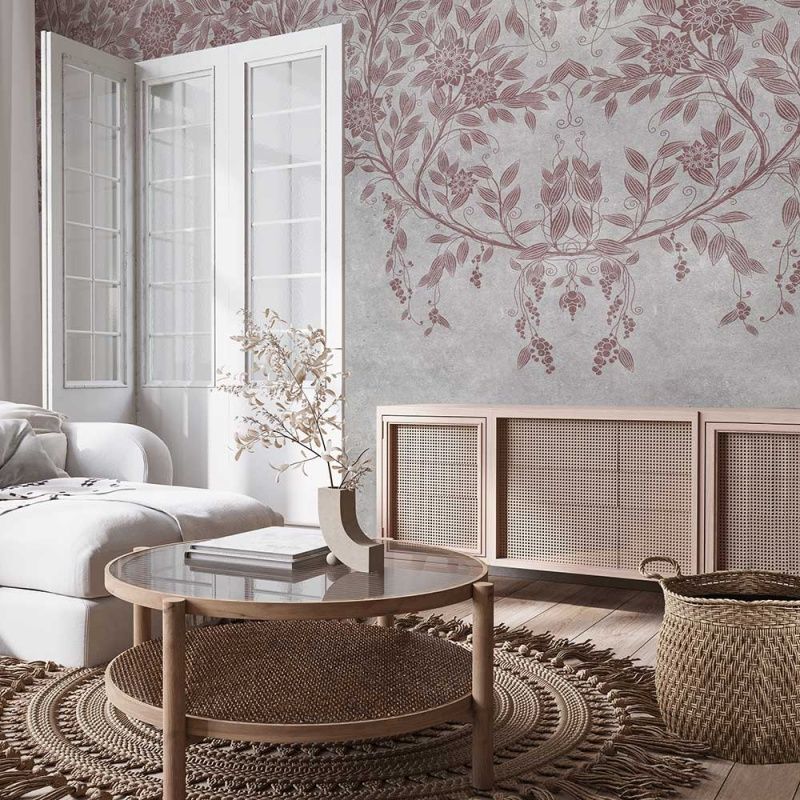 Фреска CONCRETE LEAF