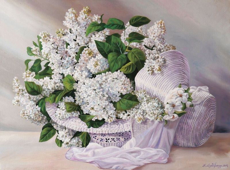 Фреска Шляпный сезон Art.8242