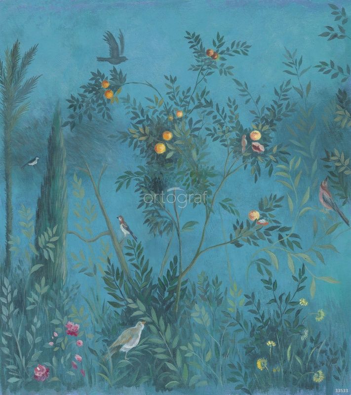 Фреска Ночная поляна Art.33533