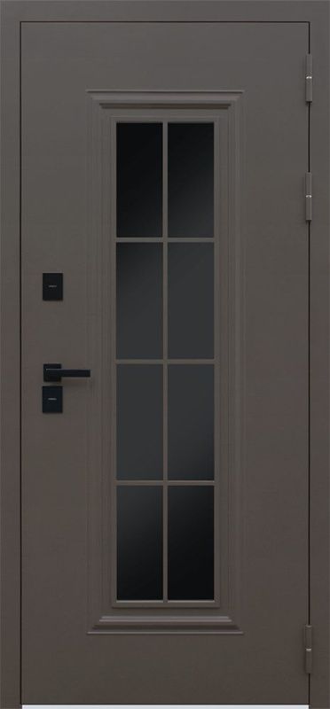 Стальная дверь «Тундра» с окном АСД