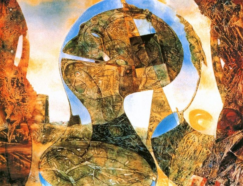 Фреска Абстракция 0009