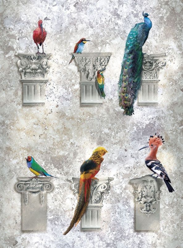 Фреска Массаулина Людмила "Птицы" Art.21020