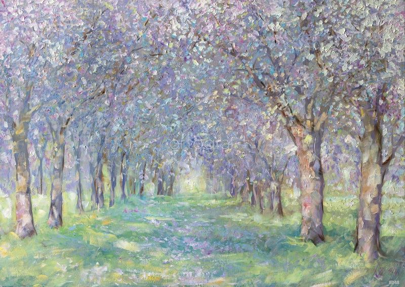 Фреска Цветущий сад Art.8048