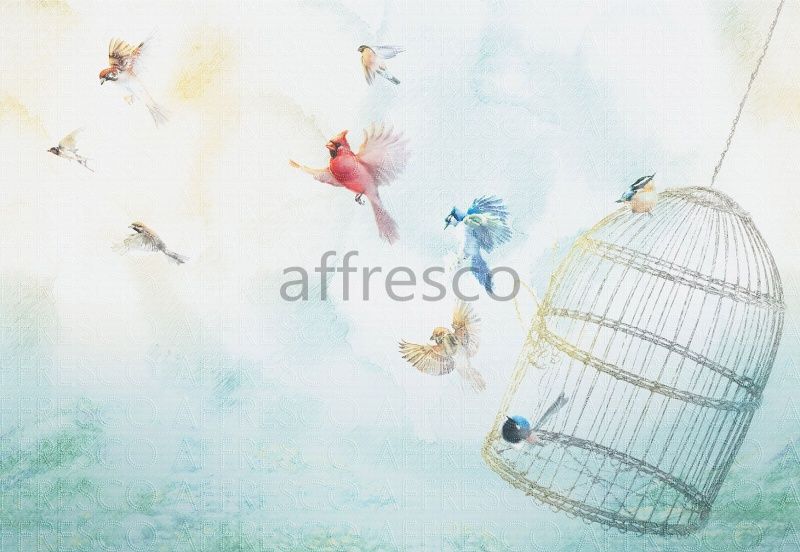 Фреска Полет птиц, арт. ID136267