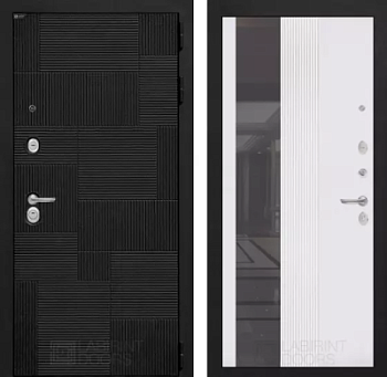 Входная дверь Пазл с Зеркалом 32 тонированным