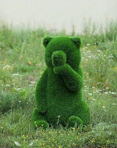 топиар "Медведь сосущий лапу" Распродажа