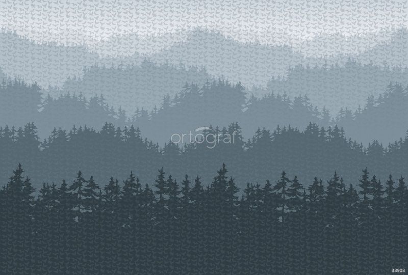 Фреска Над вершинами Art.33903