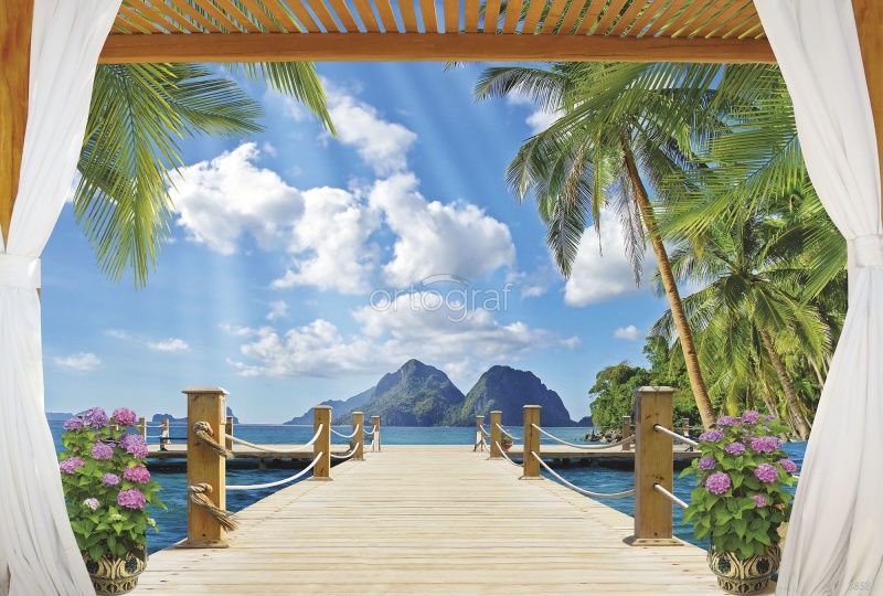 Фреска Остров Art.3853