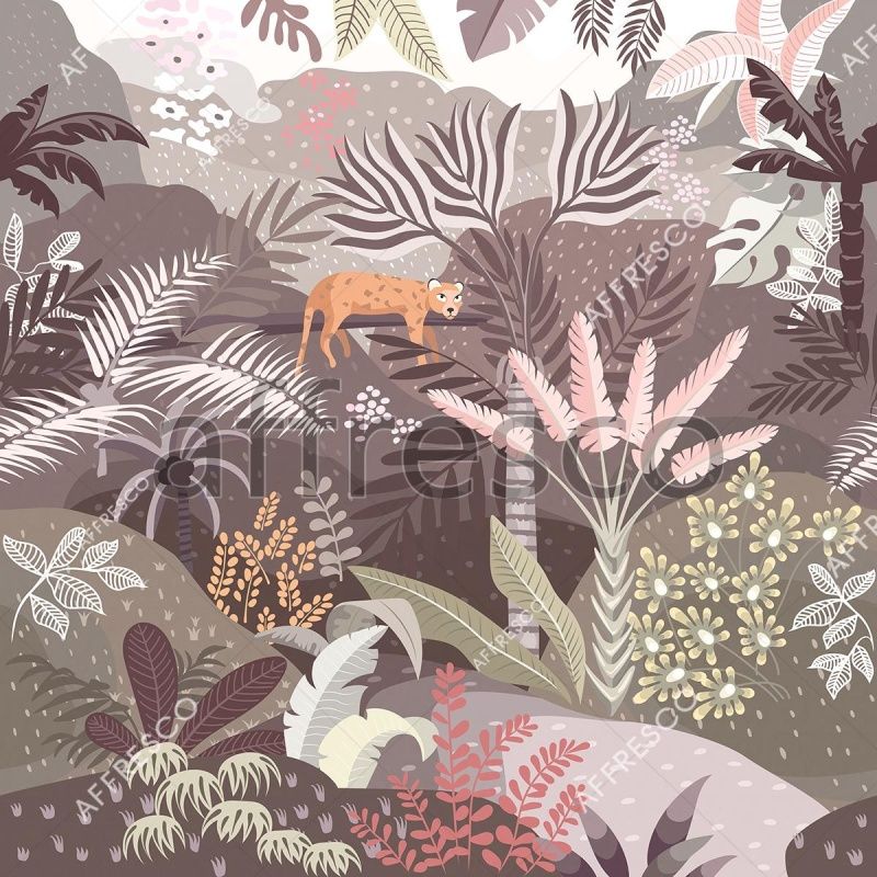 Фреска Тропический сон, арт. ID139485