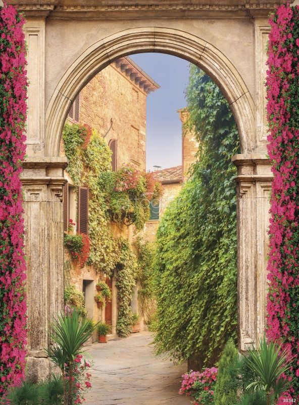 Фреска Улочка в Понте-Мальо Art.30342