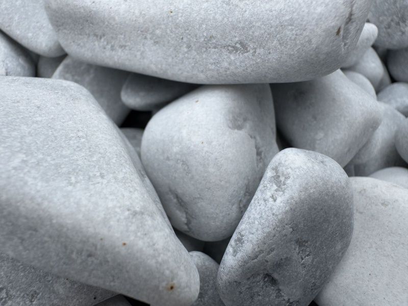 Серый мрамор галтованный 20-40