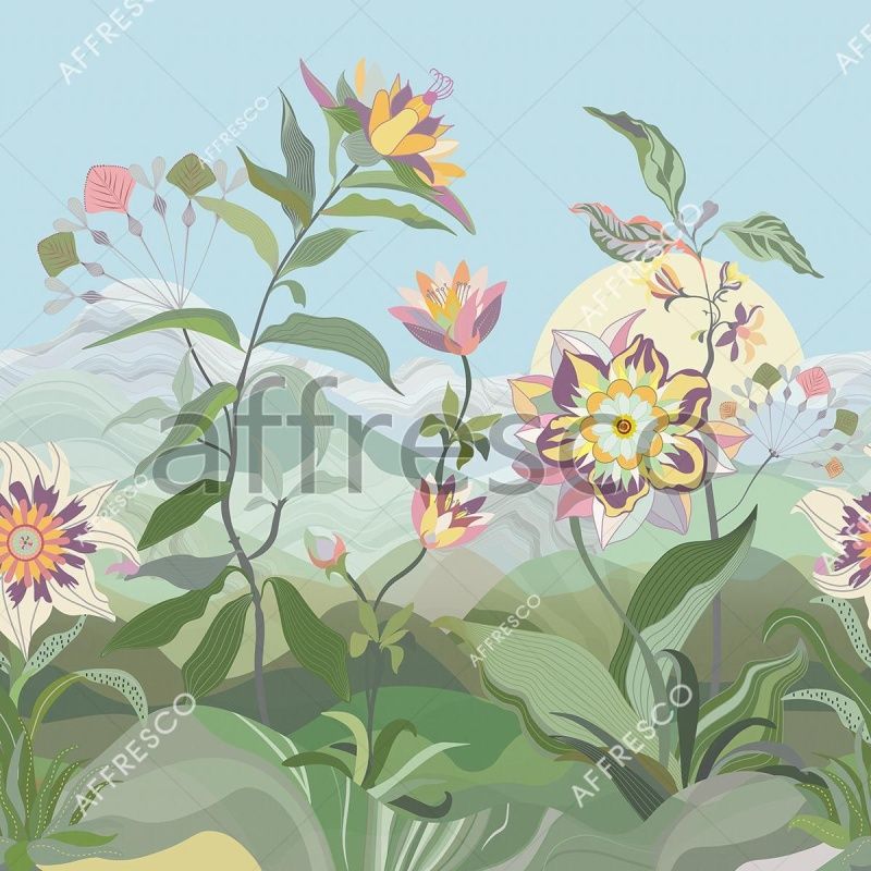 Фреска Солнечная поляна, арт. ID139498