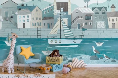 Фреска Речная прогулка