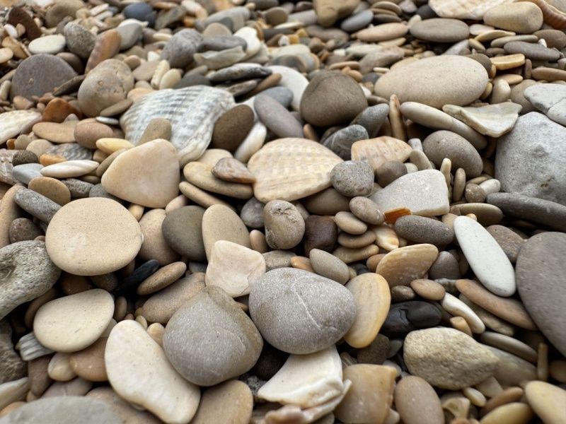 Природная галька "Каспийская" 5-50 мм