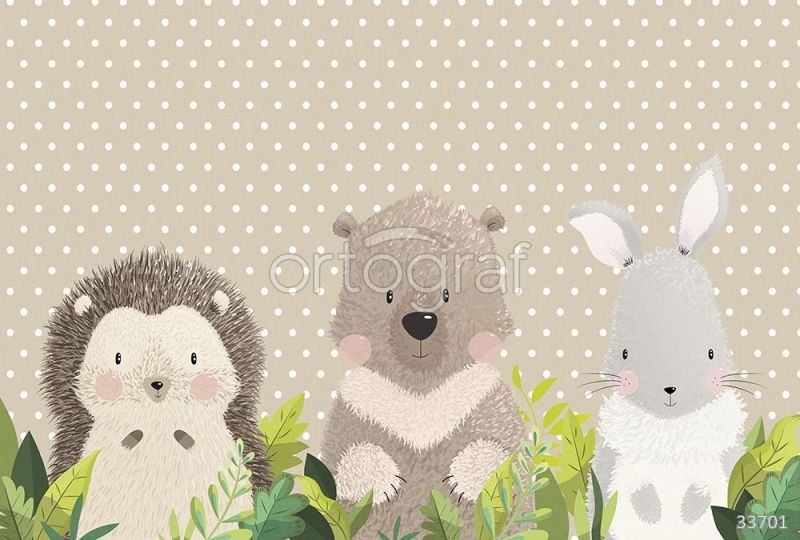 Фреска Лесная компания Art.33701