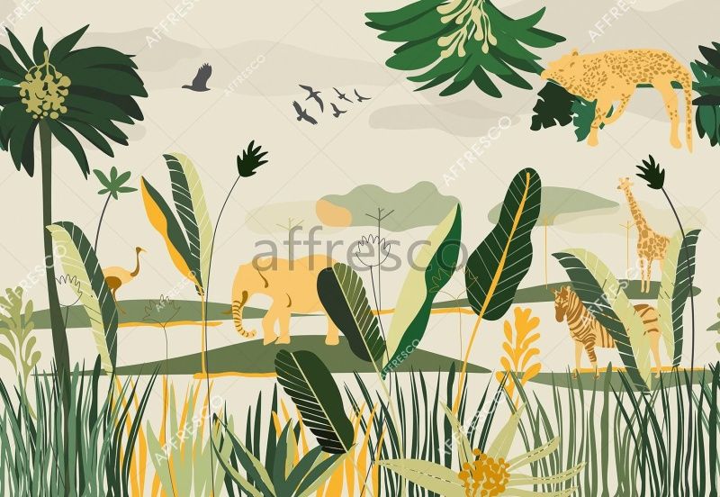 Фреска Солнечный зной, арт. ID139459