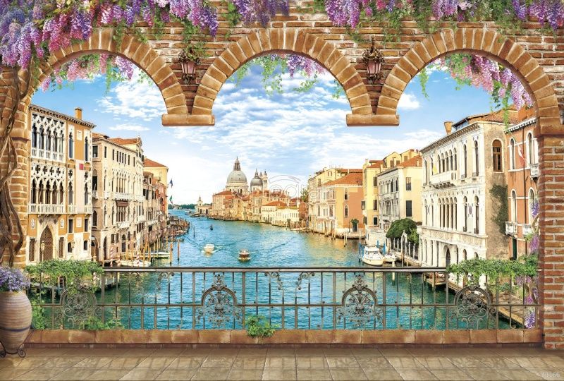 Фреска Массаулина Людмила "Вид на Венецию" Art.21166