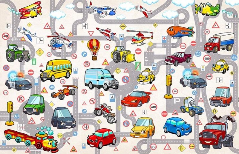 Фреска Детские B021