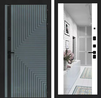 Входная дверь Кредор с Зеркалом Максимум