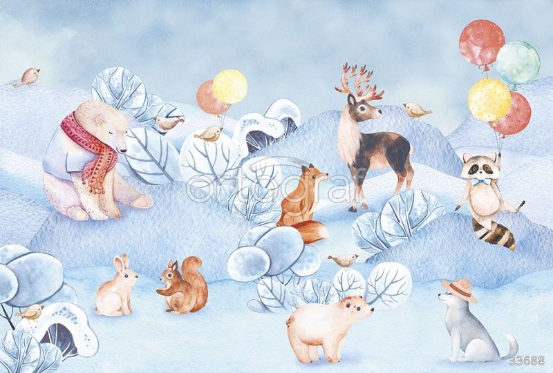 Фреска Морозный день Art.33688