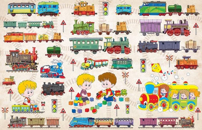 Фреска Детские B028