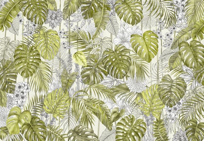 Фреска Tropical Тропики. Лофт. ag0237