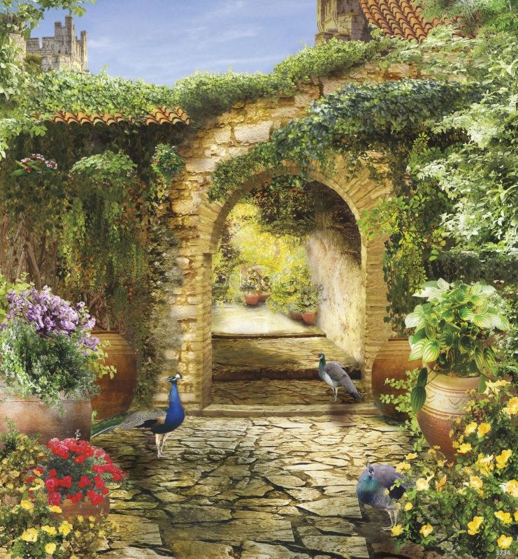 Фреска Южный дворик Art.3734