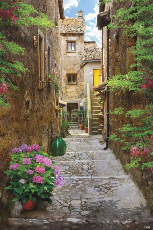 Фреска Тенистая улочка Art.5366