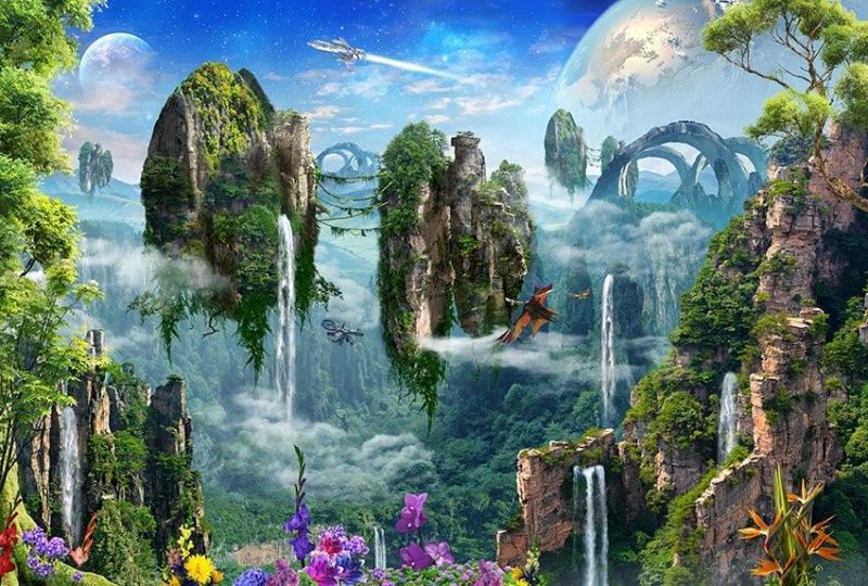 Фреска Современный Графический Дизайн 44206