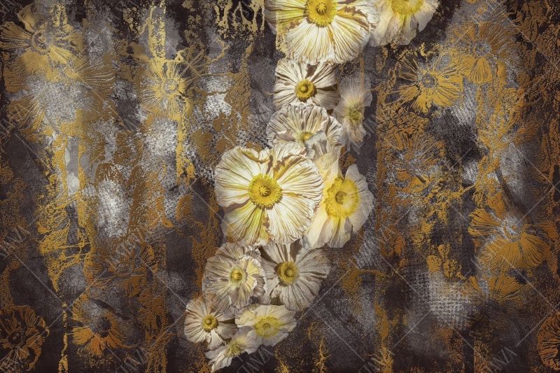 Фреска Цветы, цветочная коллекция арт. 980245