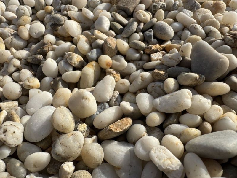 Природная галька "Перламутровая" 5-20 мм